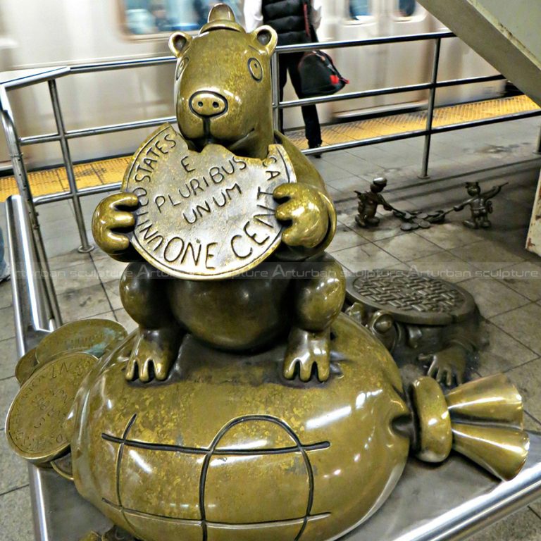 Tom Otterness Skulptur