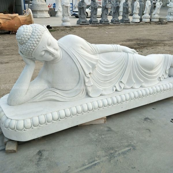 sleeping buddha sculpture