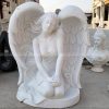 angel kneeling statue
