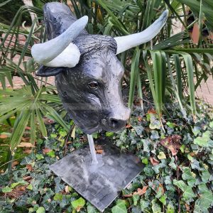 bull head sculpture