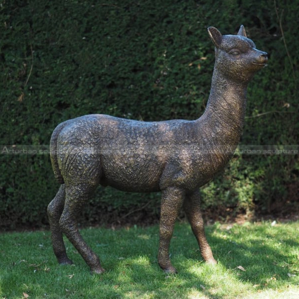 alpaca garden ornament 