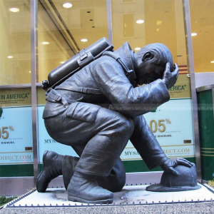 fireman statue for garden