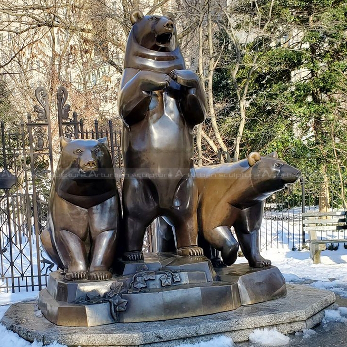 bear statues for outdoors