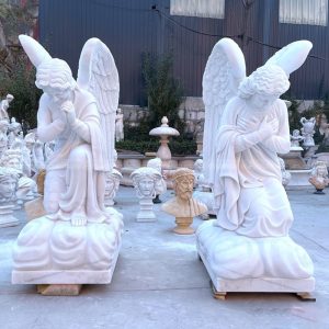 kneeling angel figurine
