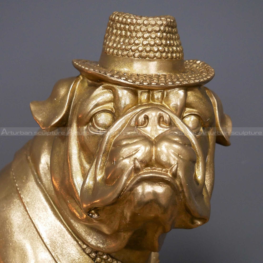 english bulldog sculpture