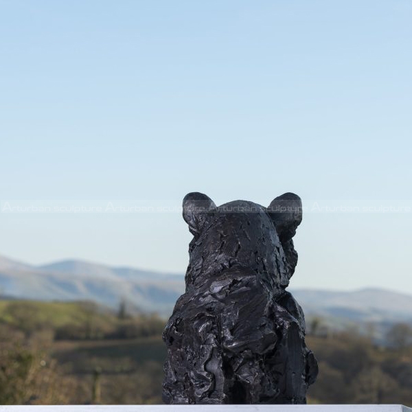 leopard head figurine