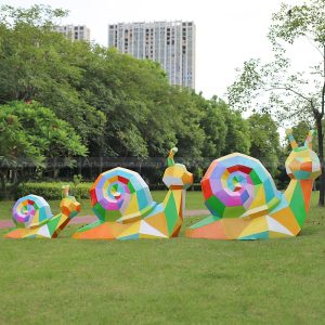 large garden snail ornament