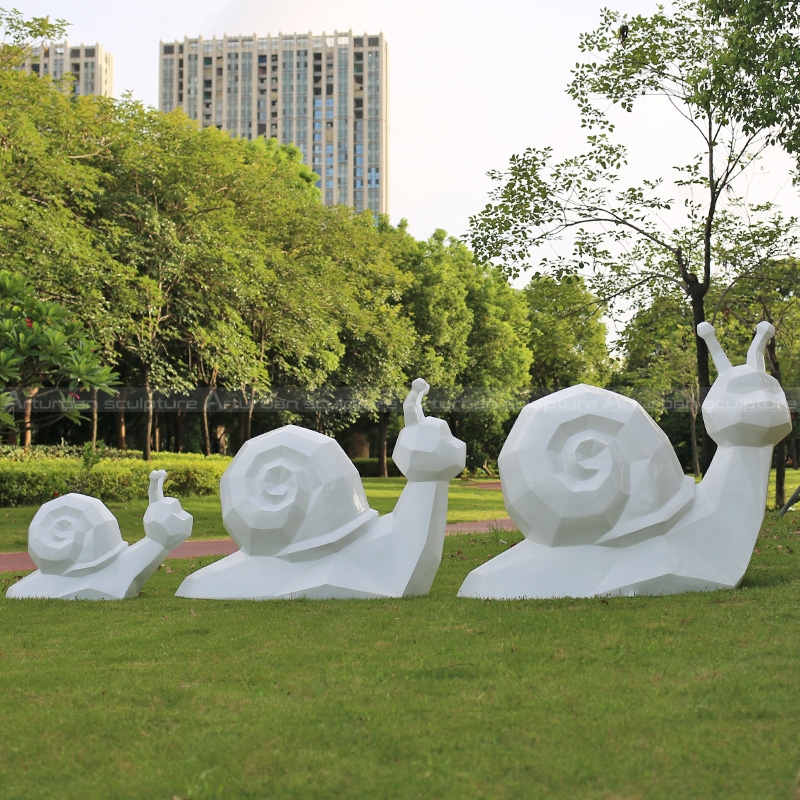 large garden snail ornament