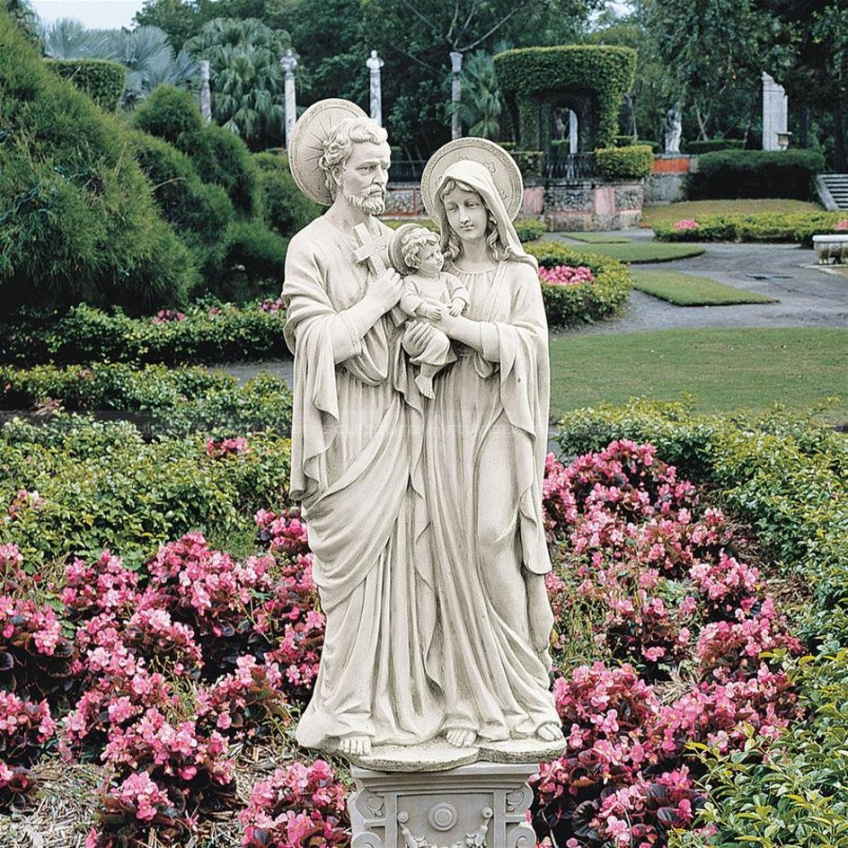 jesus mary and joseph statue