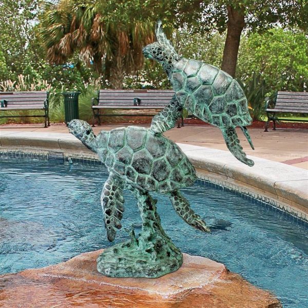 sea turtle art sculpture