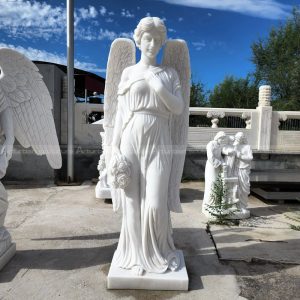 marble angel sculpture