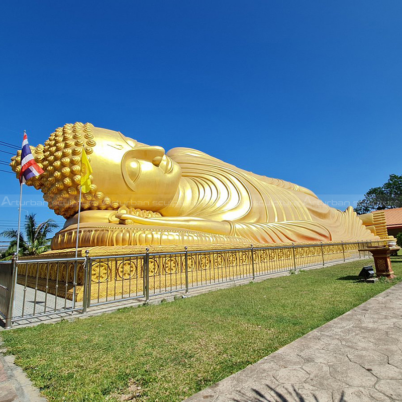 big sleeping buddha statue