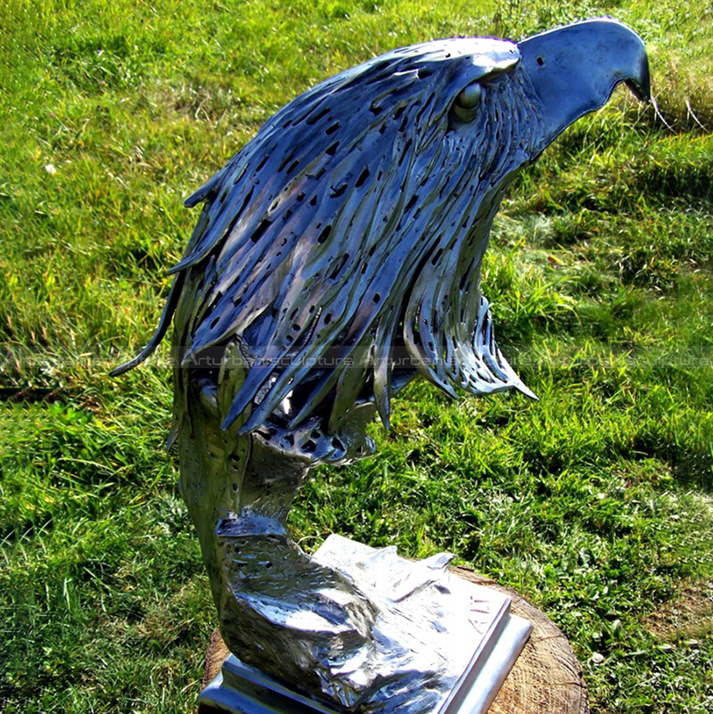 eagle head statue