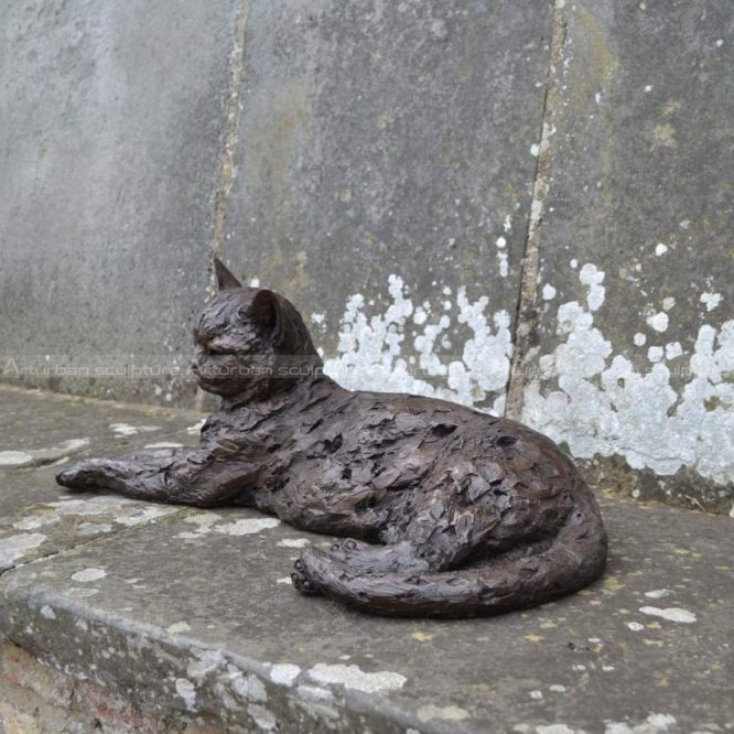 large outdoor cat statues