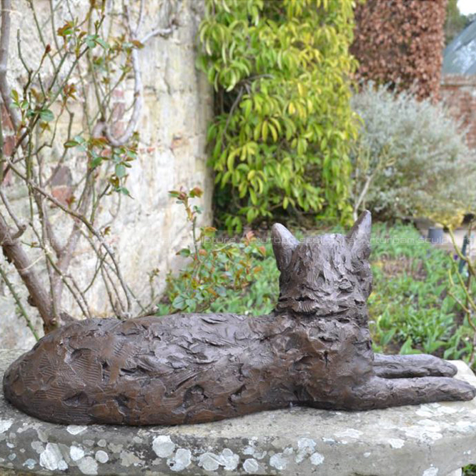 large outdoor cat statues