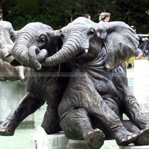 large elephant outdoor statue