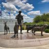 dog statue memorial