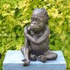 small gorilla statue