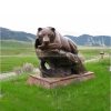 bear lawn statue