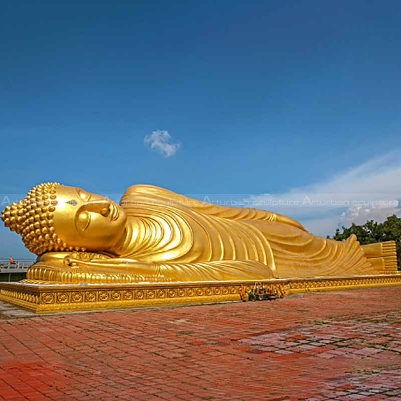 big sleeping buddha statue