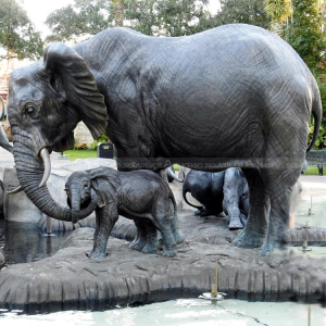 outdoor elephant garden statue