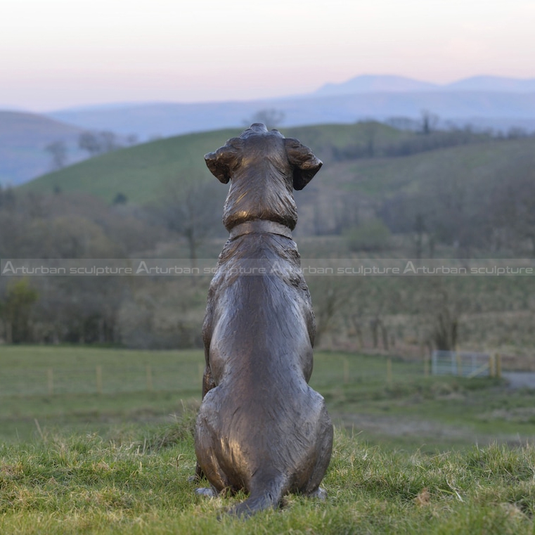 labrador statue for garden