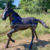 running horse sculpture