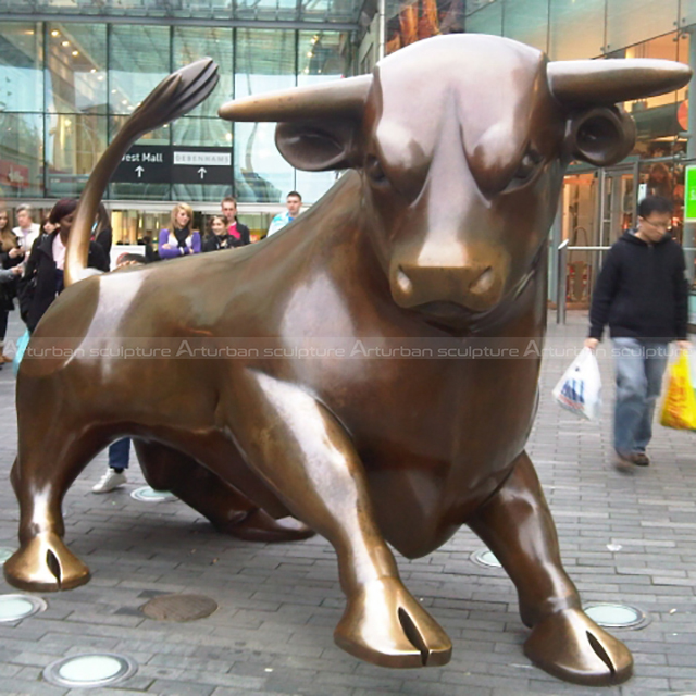 life size bull statue