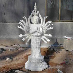 white kwan yin statue