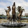 horse garden fountain