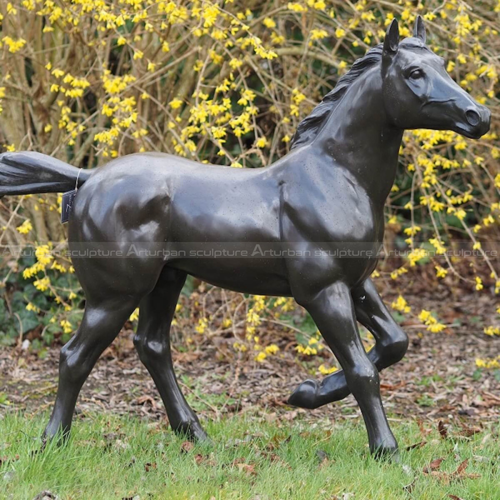 running horse figurine