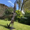 bronze eagle statue outdoor