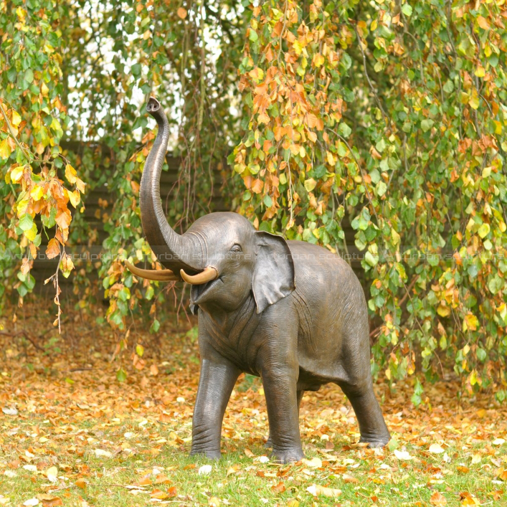 elephant statue garden decor