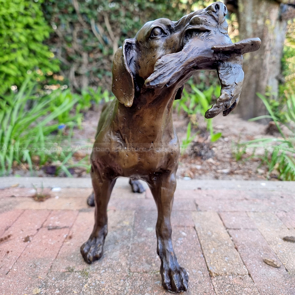 hound dog sculpture