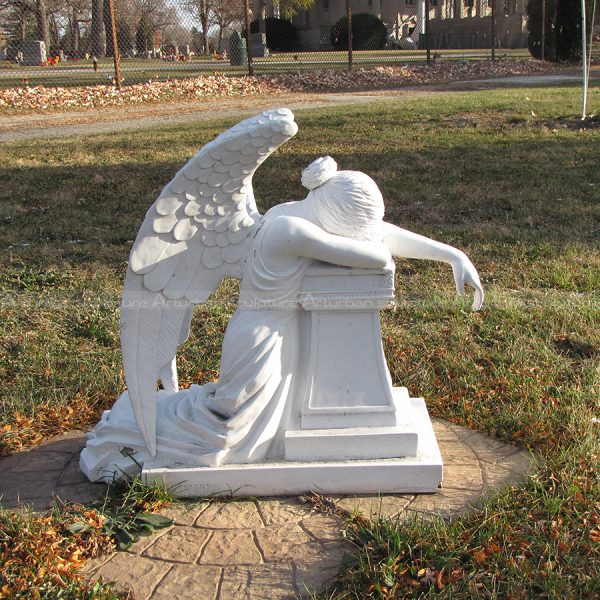 cemetery angel sculpture