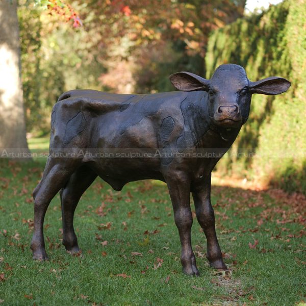 calf sculpture