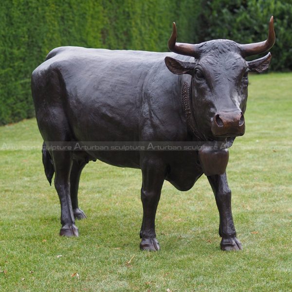 life size cow garden ornament