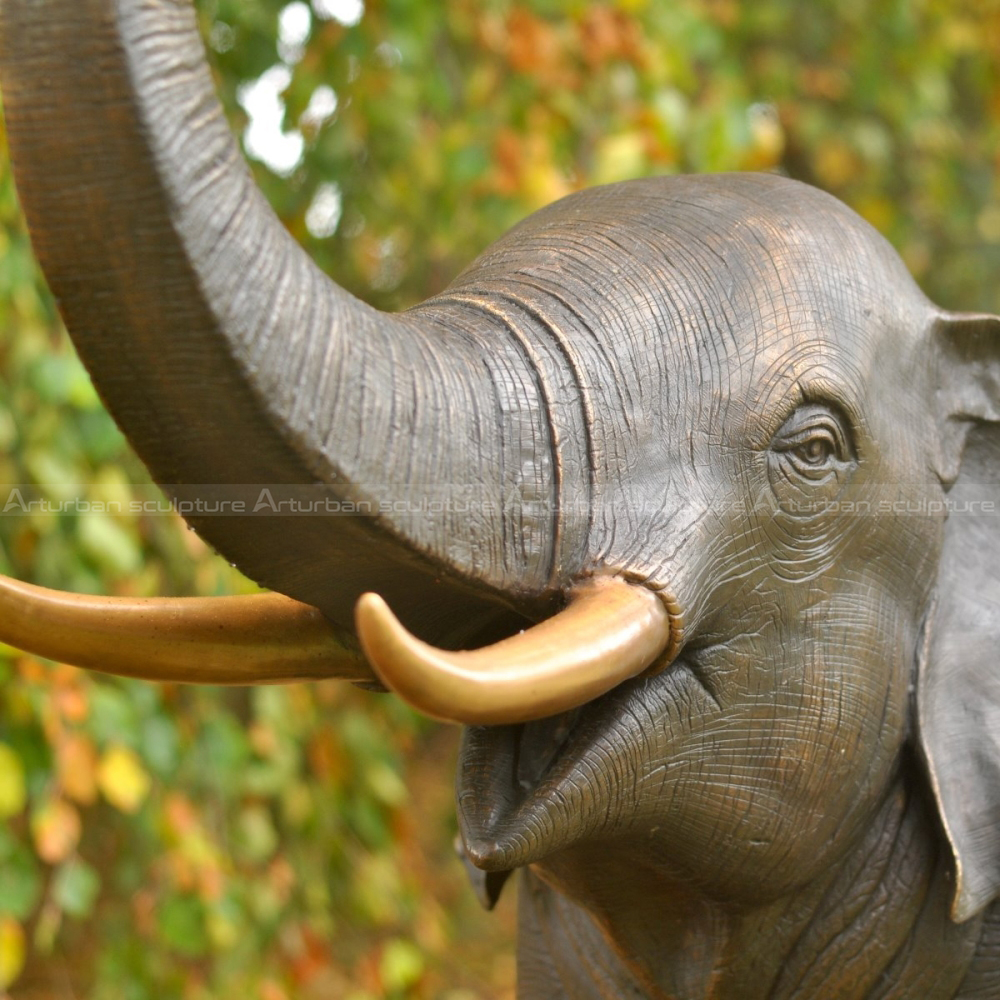 elephant statue garden decor