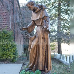 outdoor st francis garden statue