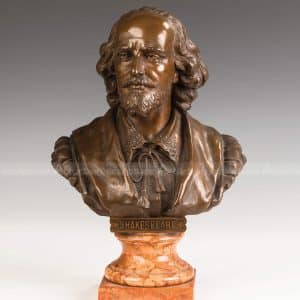 shakespeare bust statue