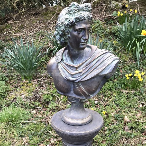 apollo statue bust