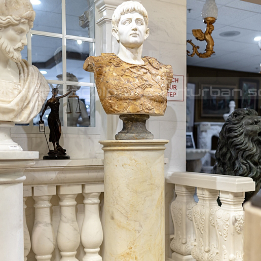 emperor augustus bust