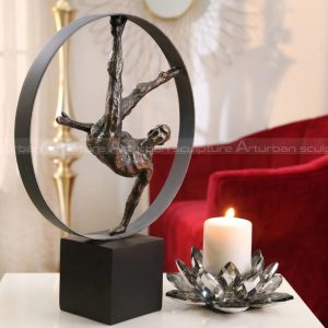 gymnast sculpture