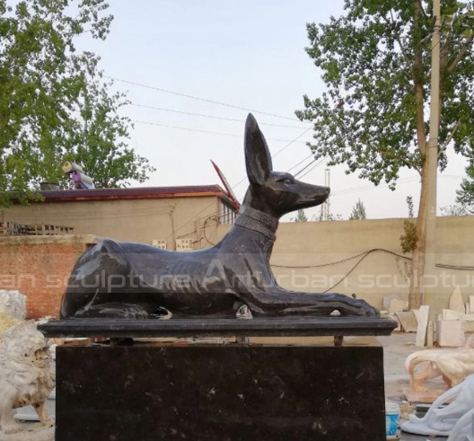 ancient egypt dog statue