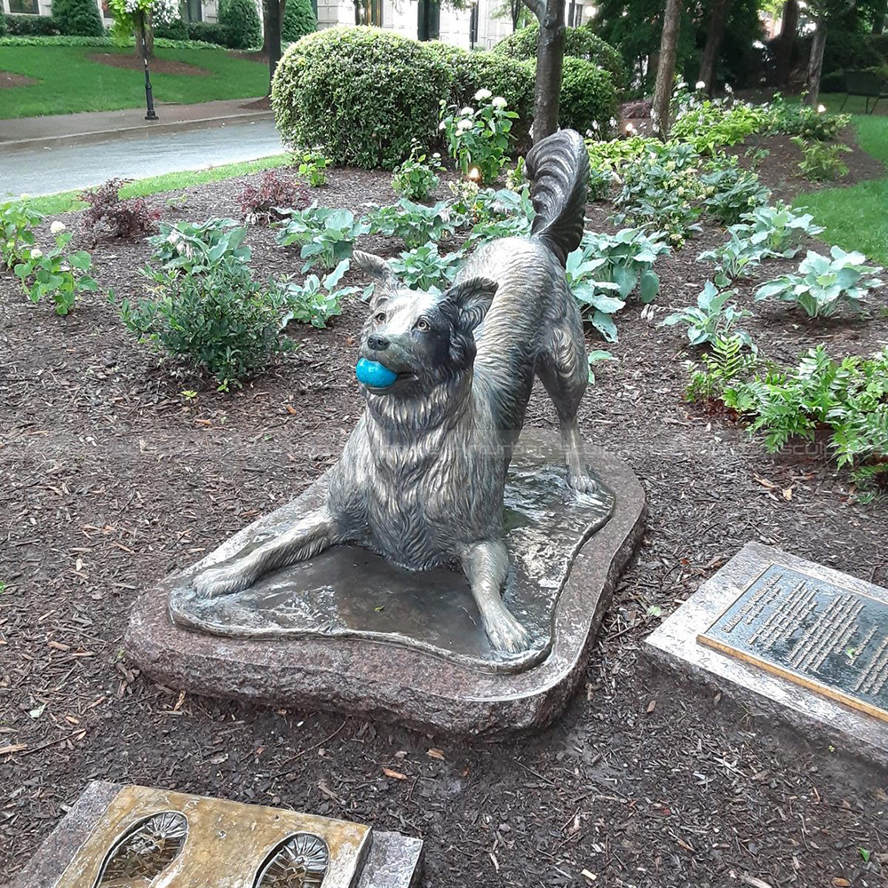dog memorial garden statues