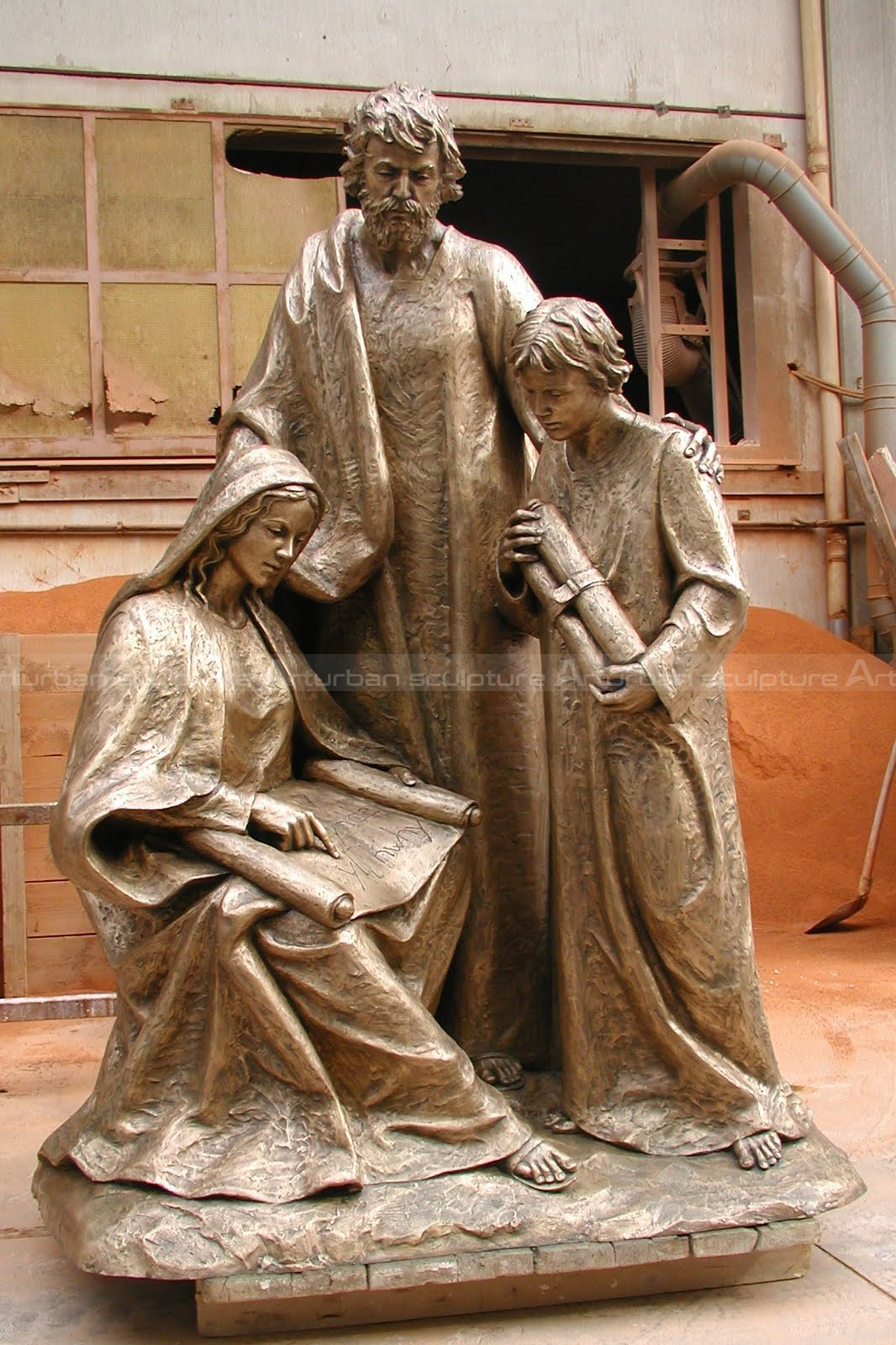 holy family statue catholic