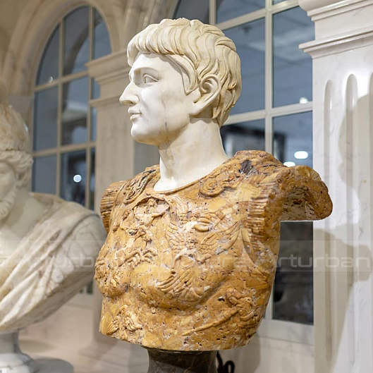 emperor augustus bust