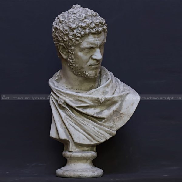 ancient roman bust statue