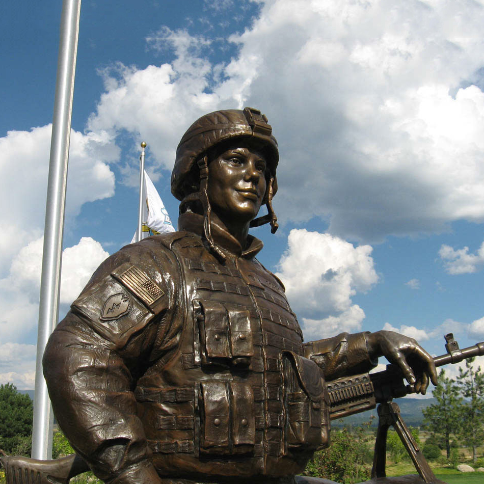 Custom Soldier Statue