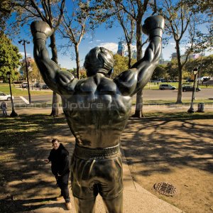 rocky balboa statue